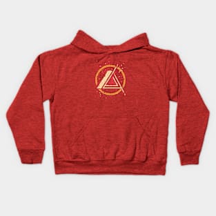 Retro Doom plus symbol Kids Hoodie